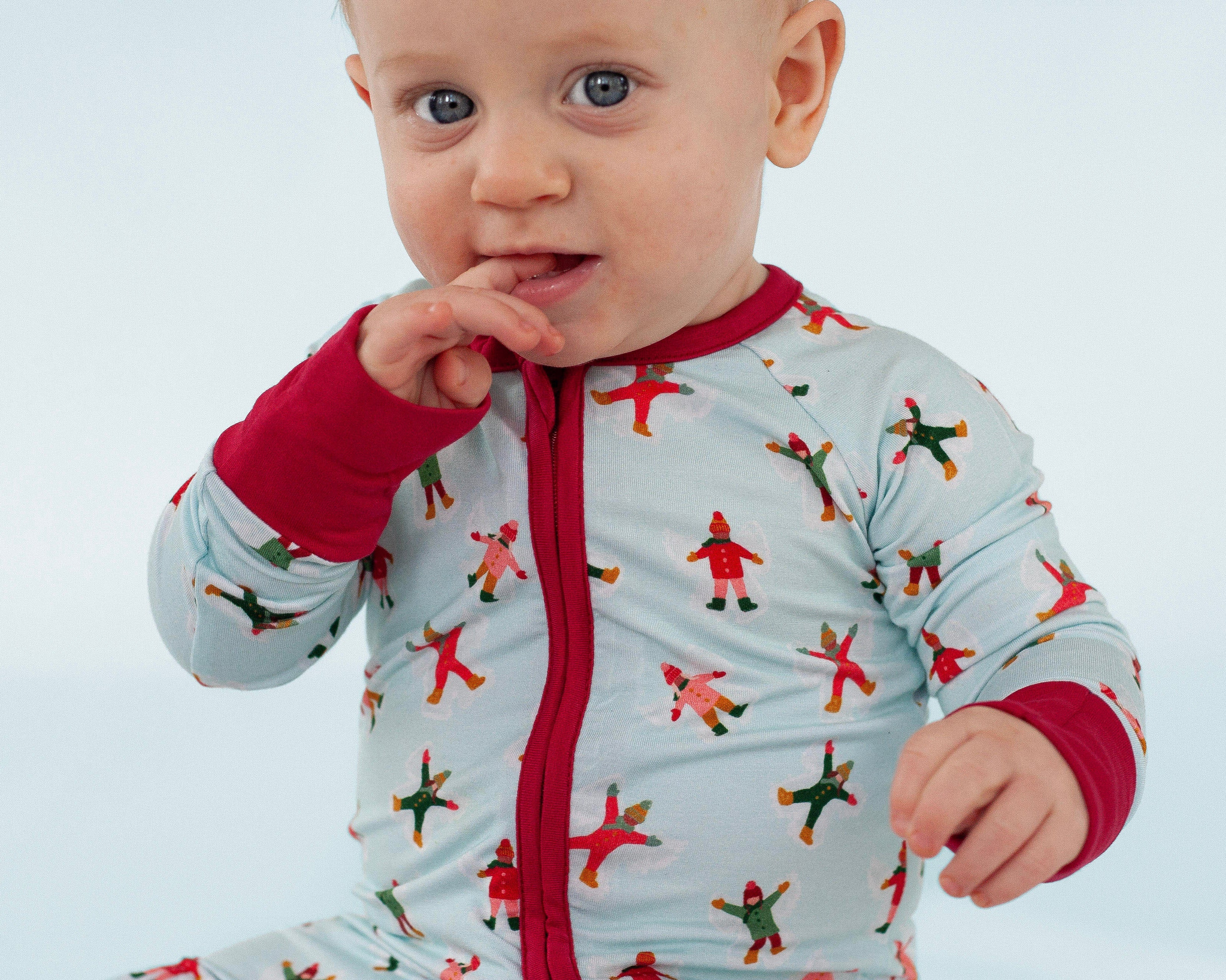 Snow Day Zippy Romper