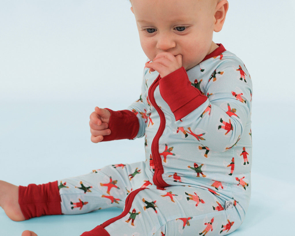 Snow Day Zippy Romper