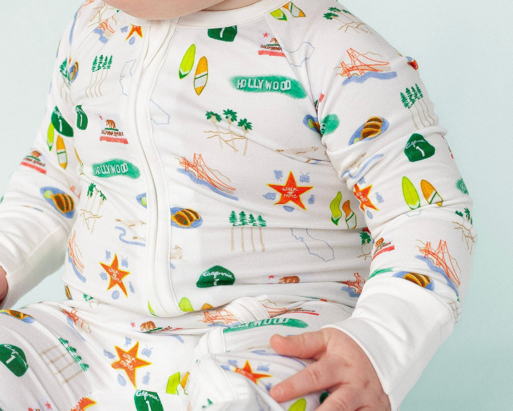 California Dreamin' Zippy Romper