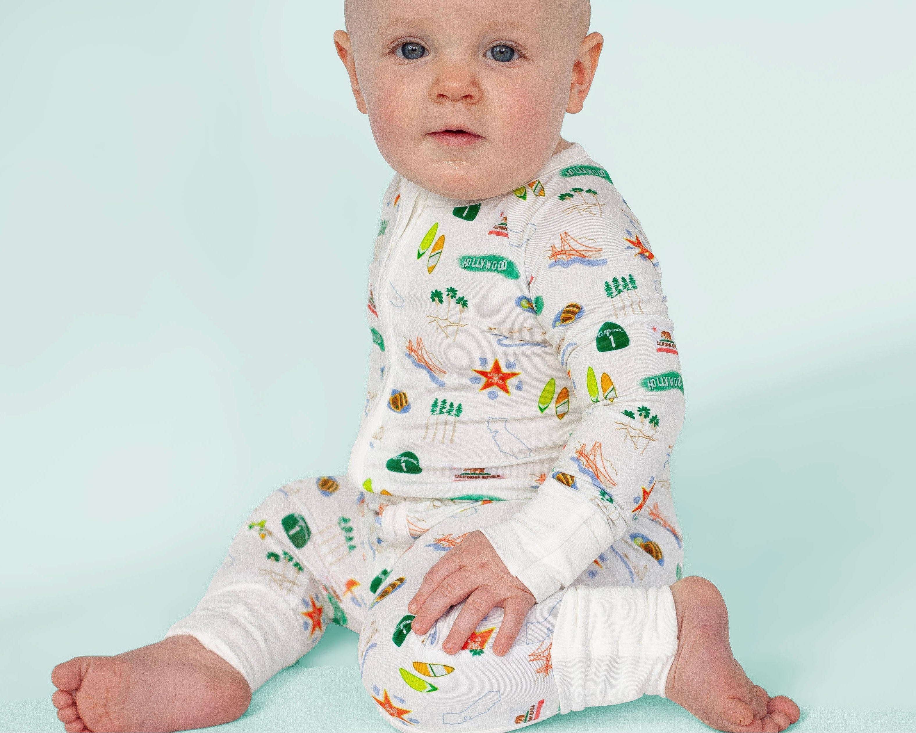 California Dreamin' Zippy Romper