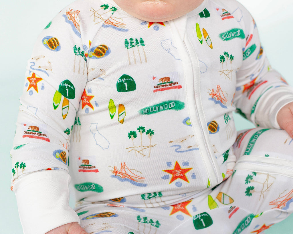 California Dreamin' Zippy Romper