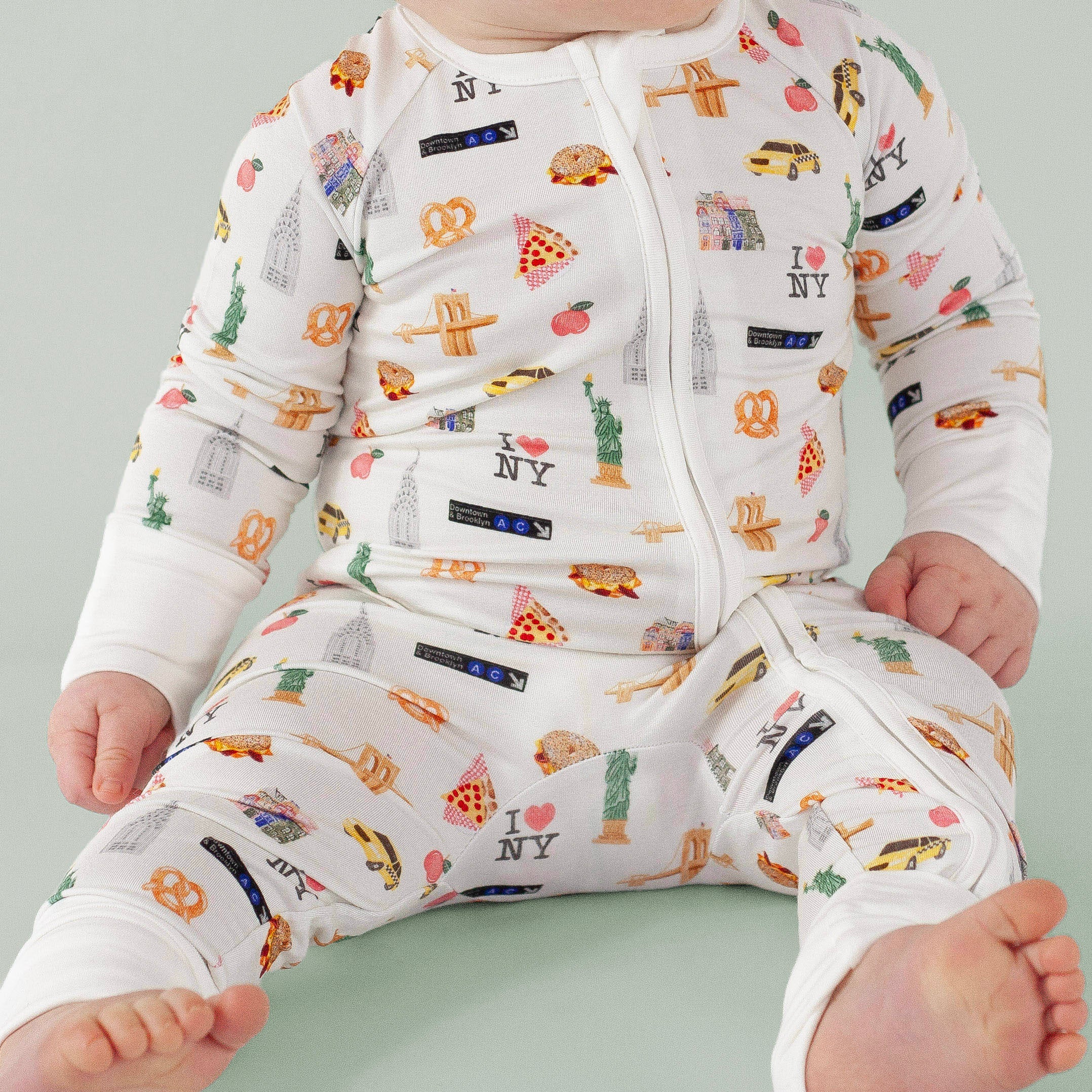 The Big Apple Zippy Romper