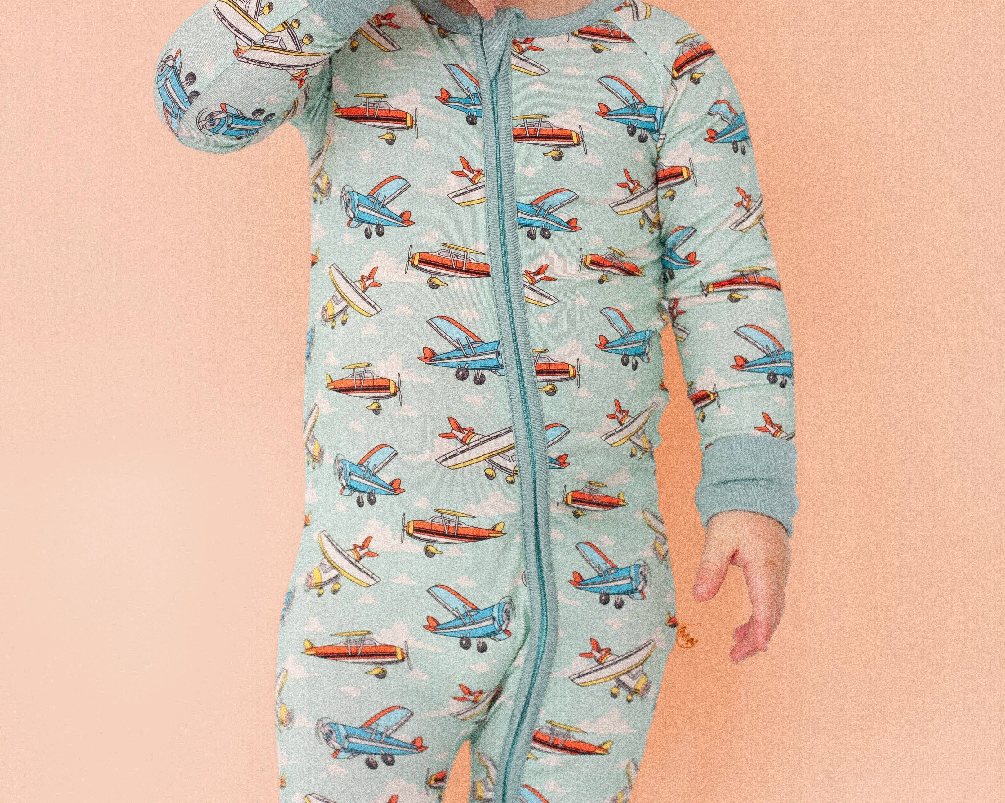 Sky High Snoozer Zippy Romper