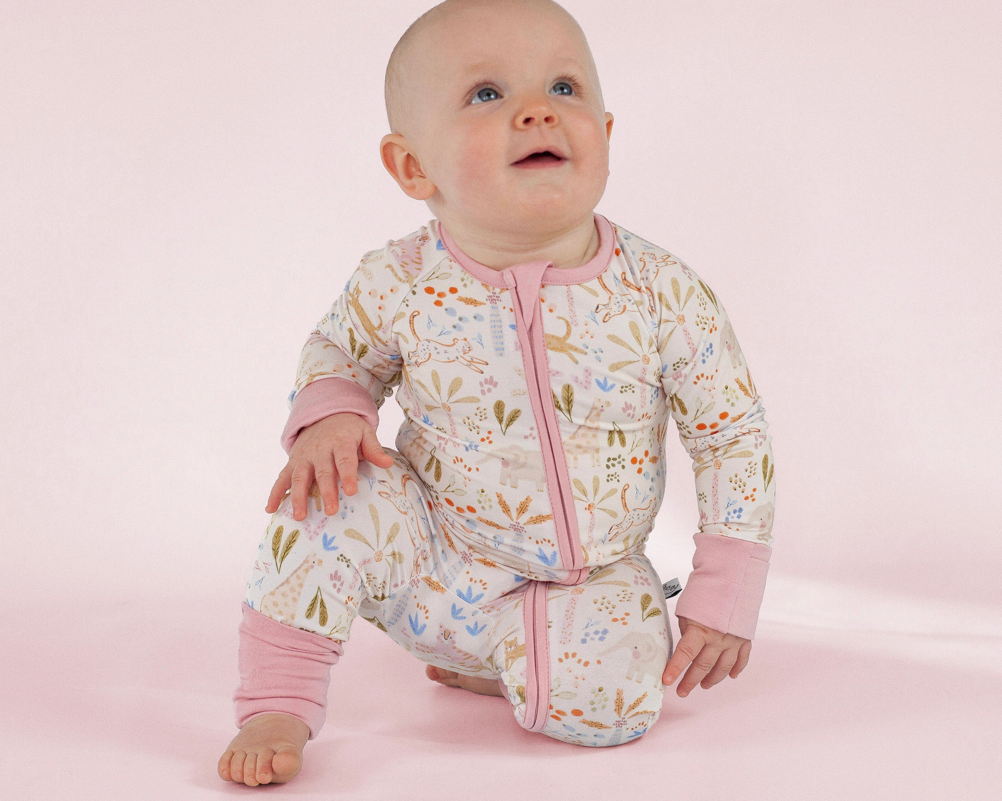 Safari Sweetheart Zippy Romper