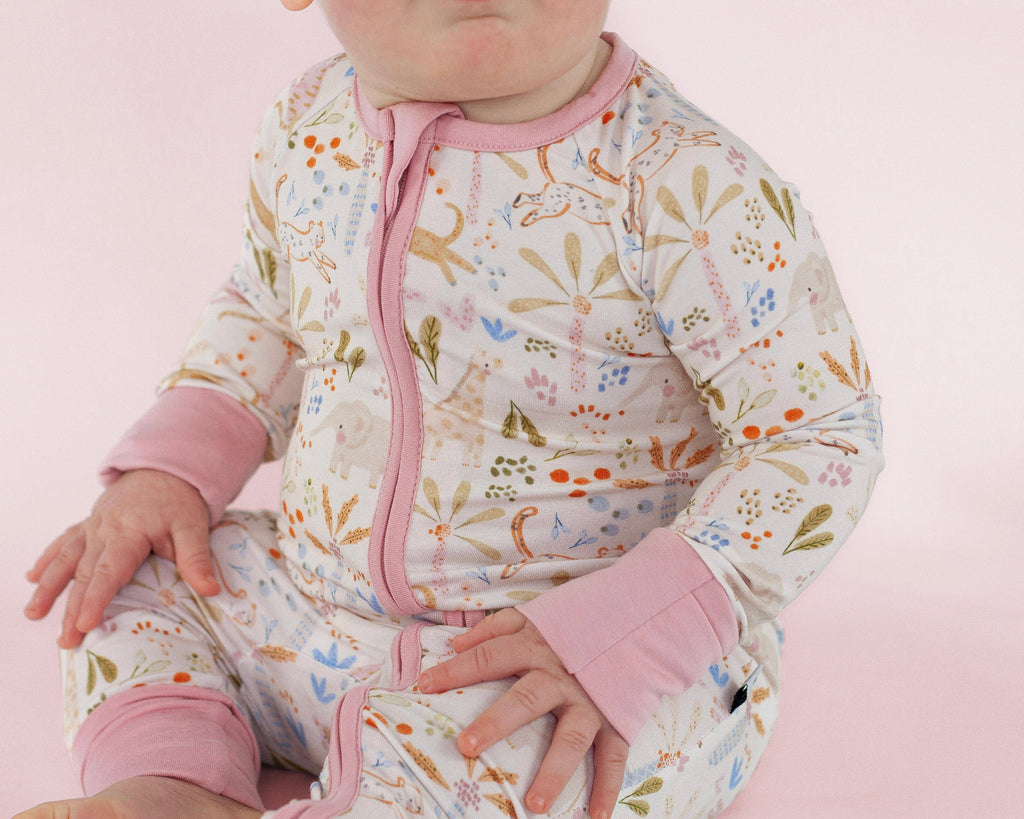Safari Sweetheart Zippy Romper