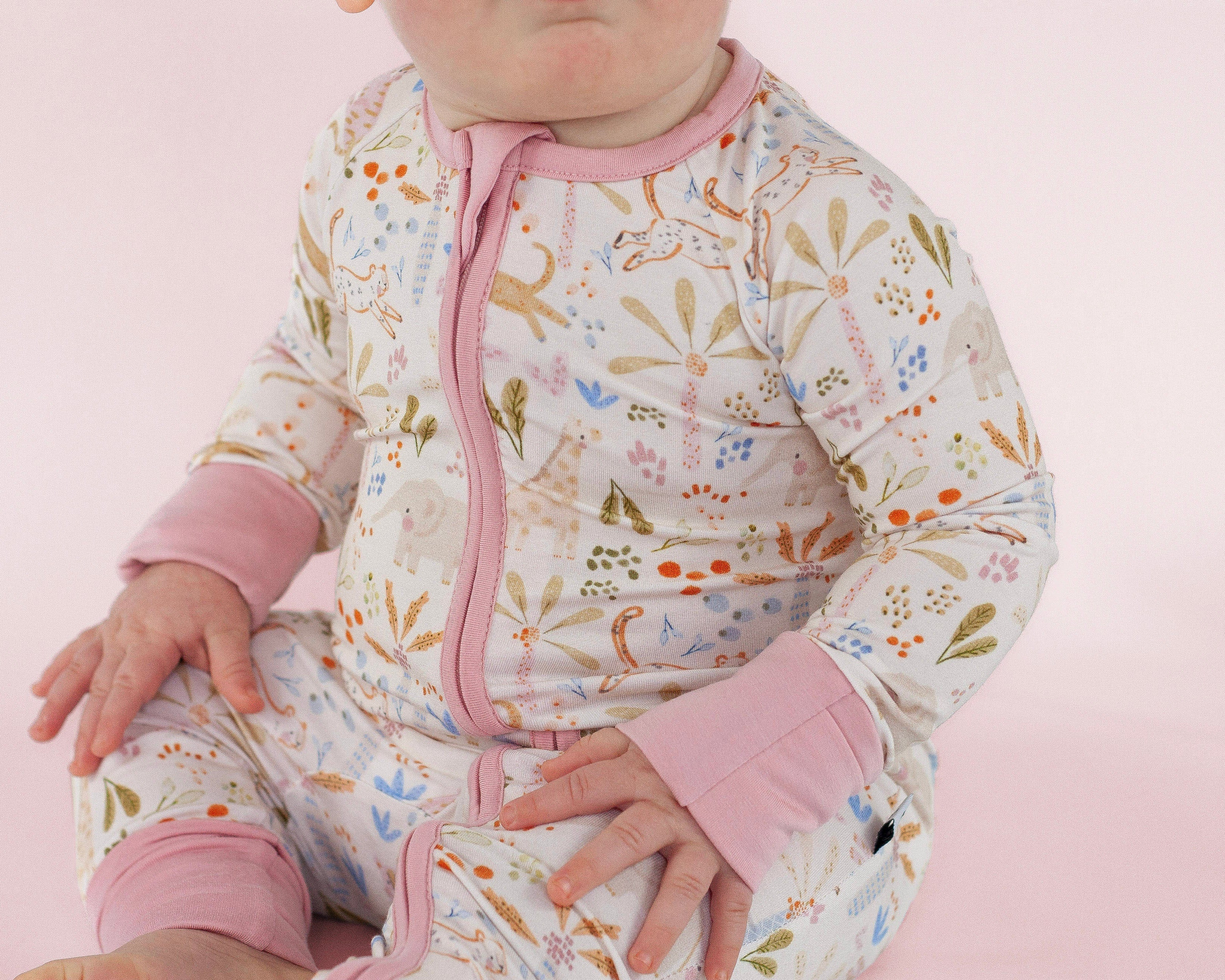 Safari Sweetheart Zippy Romper