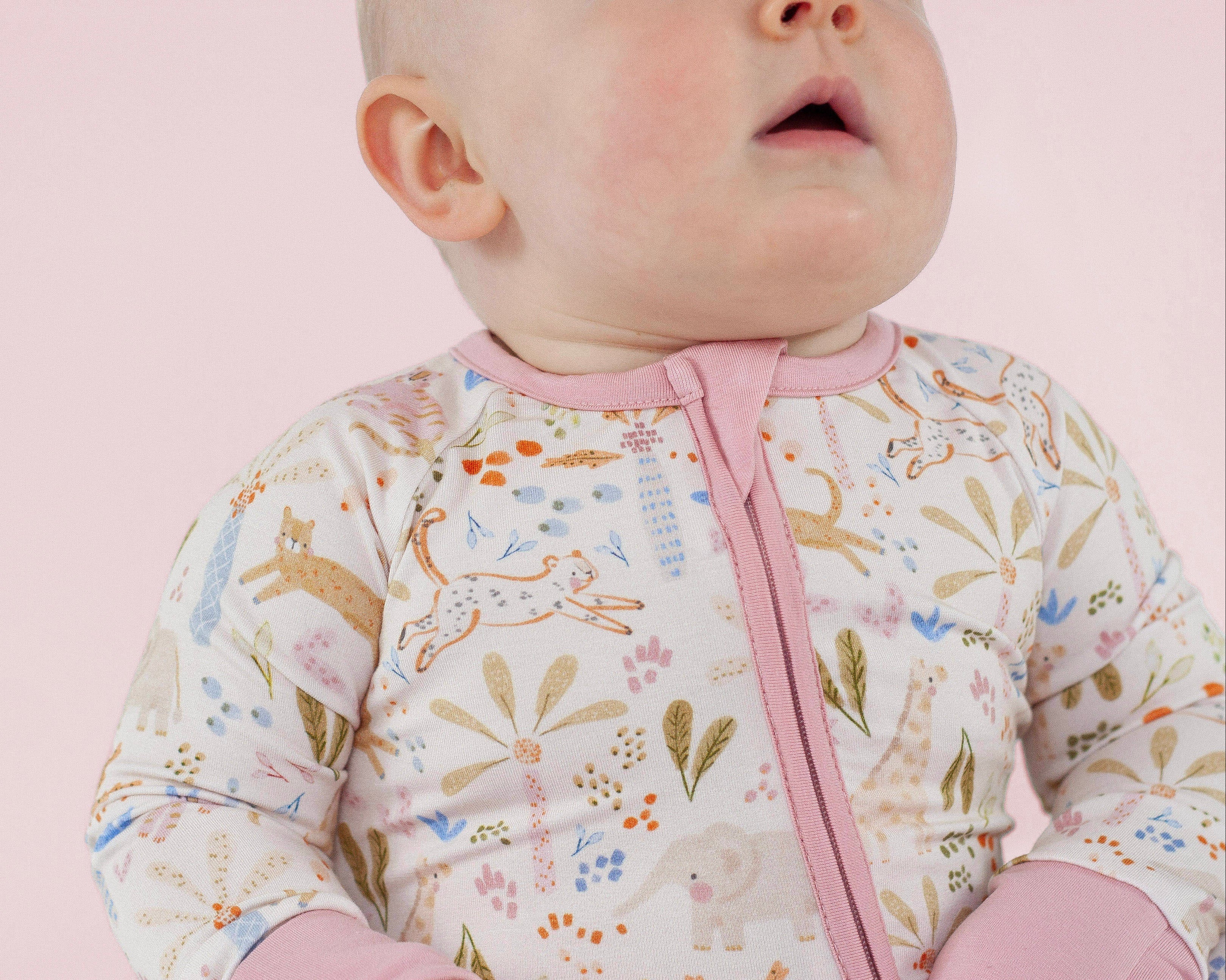 Safari Sweetheart Zippy Romper